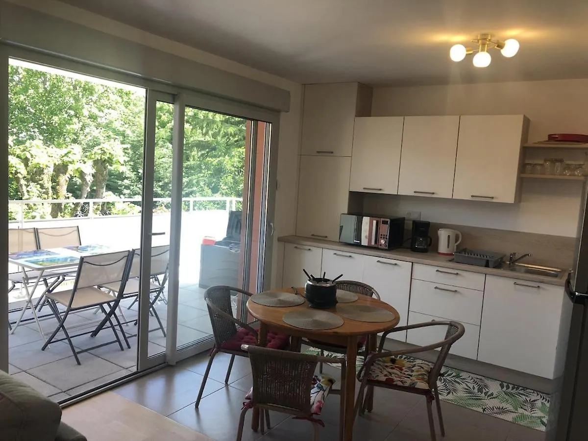 Апартаменты Appartement T2 48 M2 Le Cliper B Proche Du Lac, 1 Chambre Garage Terrasse